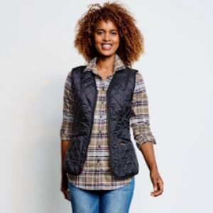 Barbour Women’s Fleece Betty Gilet/Liner Size 2 US
